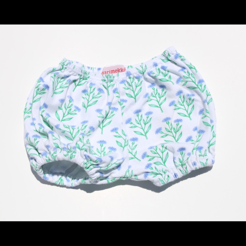 White Floral Shorts